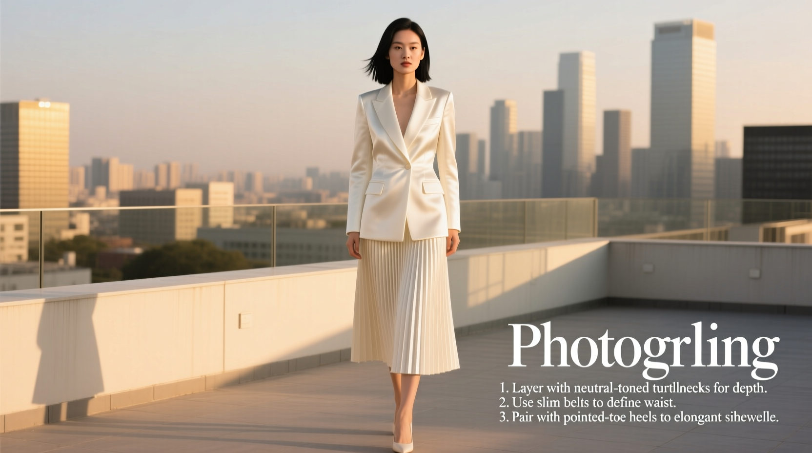 expert tips for maintaining and styling your light luxury jacket and skirt set