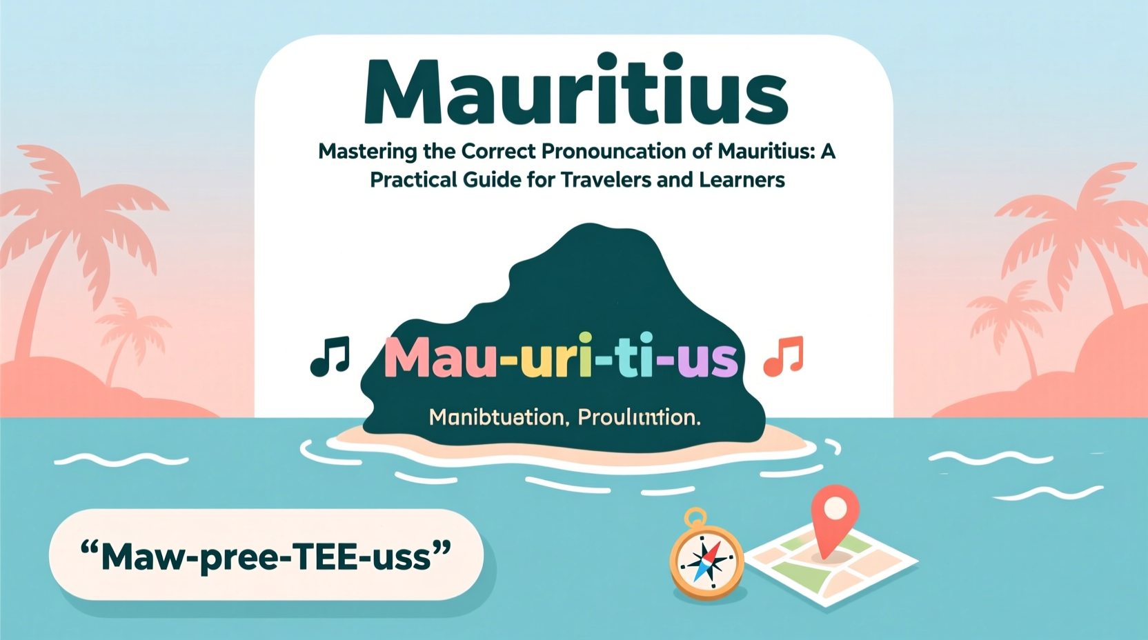 mastering the correct pronunciation of mauritius a practical guide for travelers and learners
