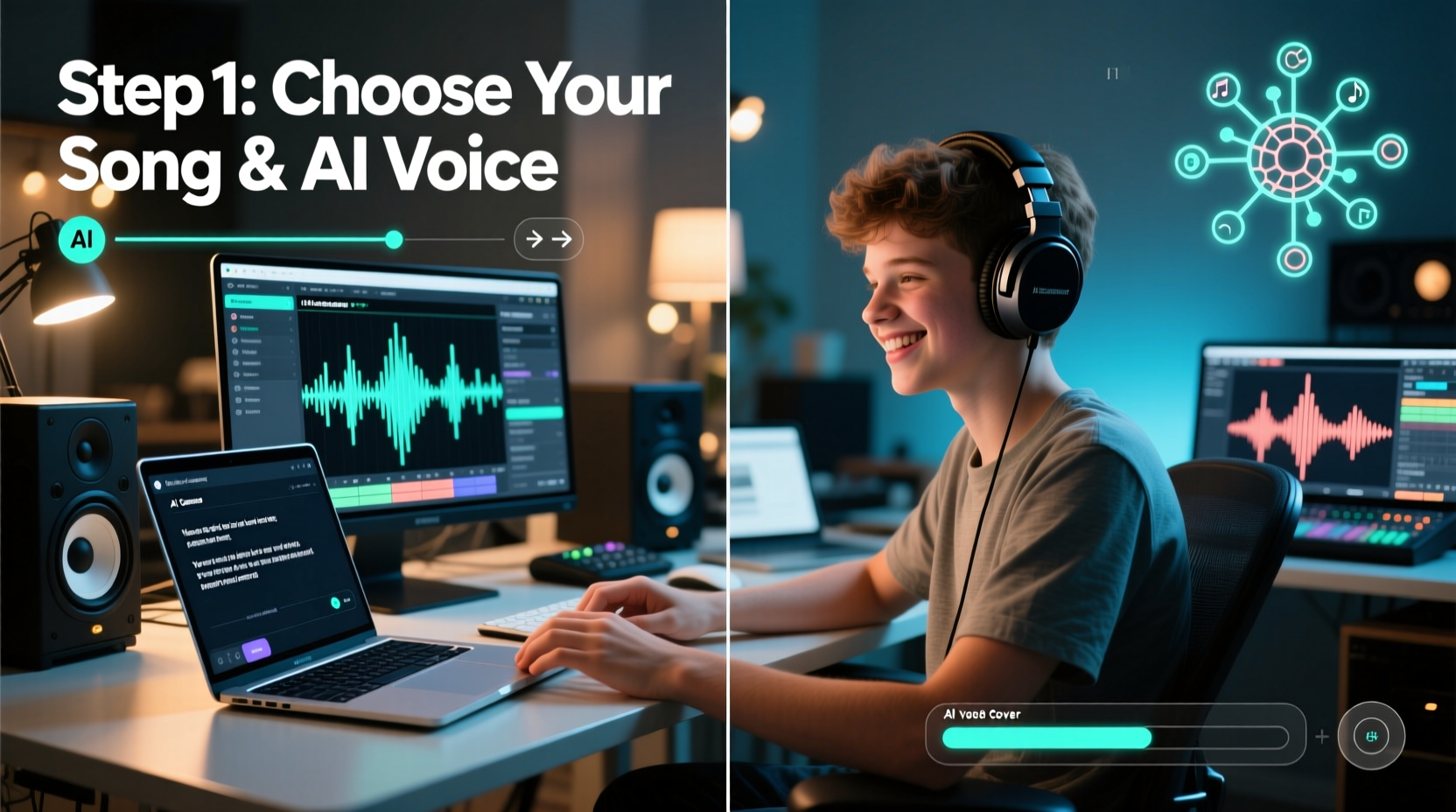 how to create stunning ai song covers a step by step guide for beginners