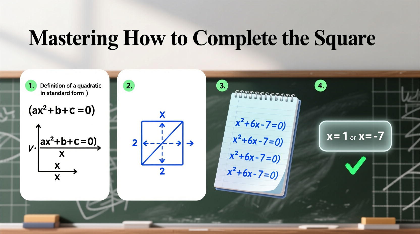 mastering how to complete the square for quadratic equations a step by step guide with practical examples
