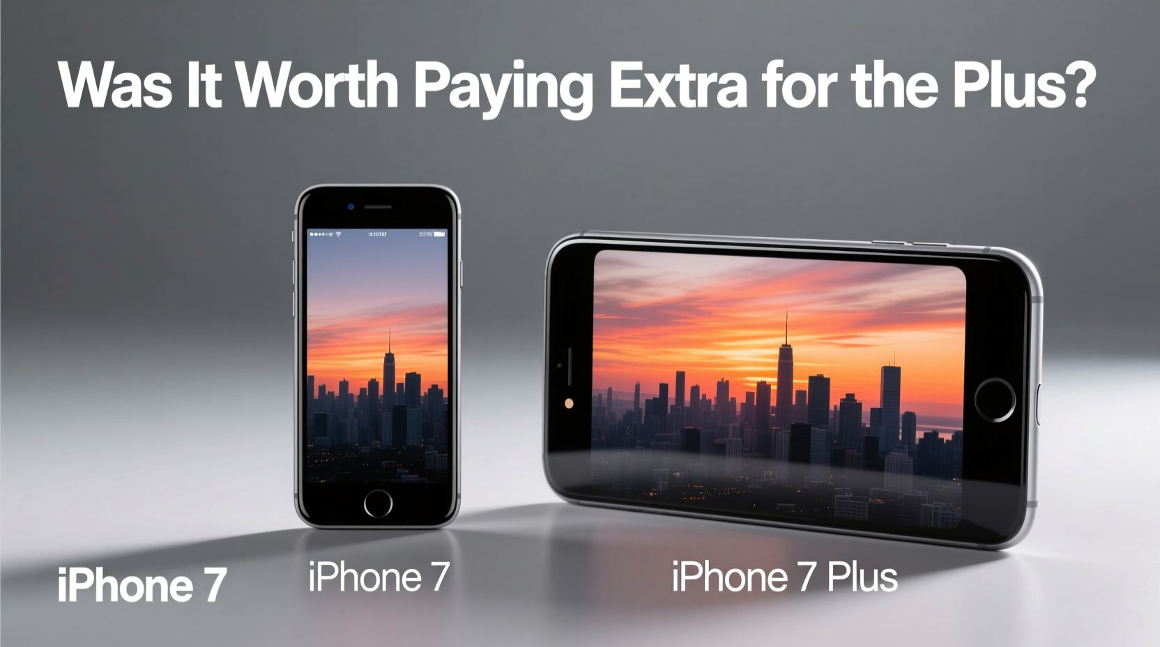 iphone 7 vs 7 plus was it worth paying extra for the plus