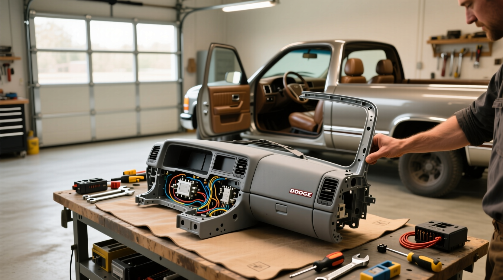 2001 dodge ram dashboard replacement guide