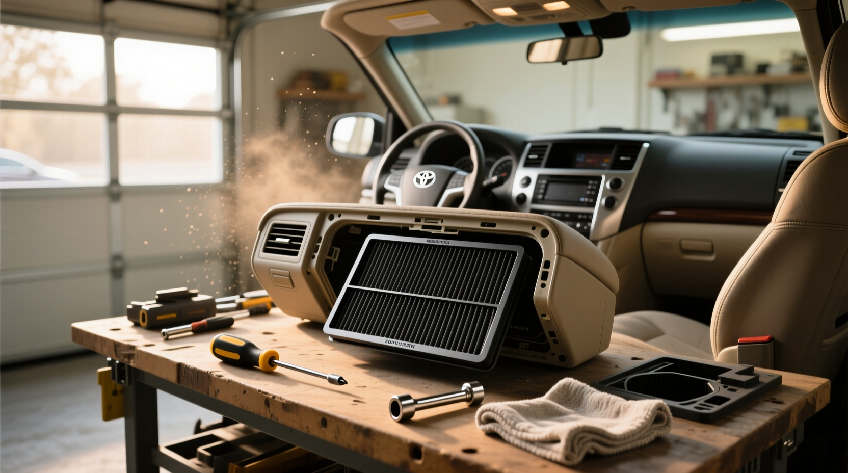 How to Replace 2007 Toyota Highlander Cabin Air Filter