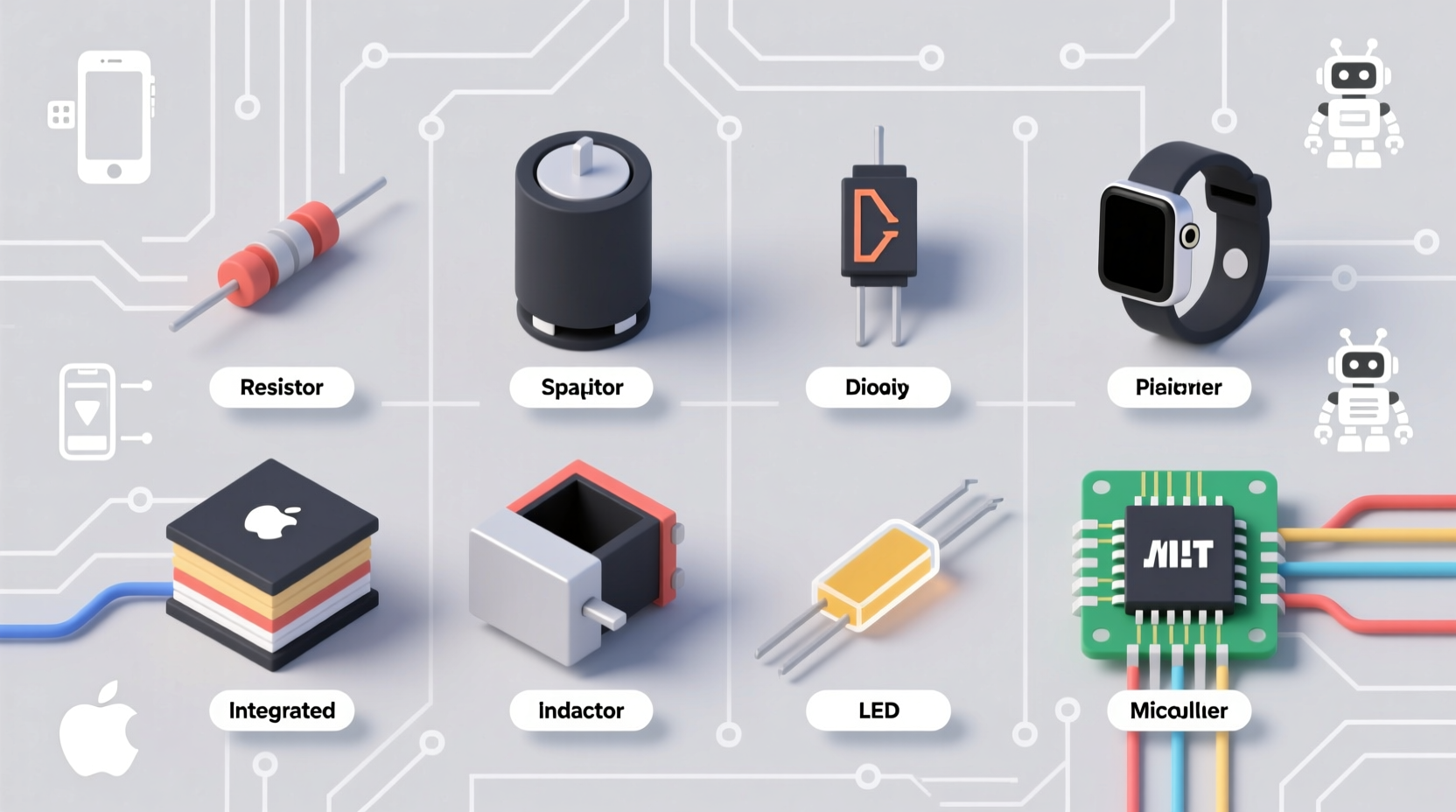 All the Common Electronics Components Explained for Beginners