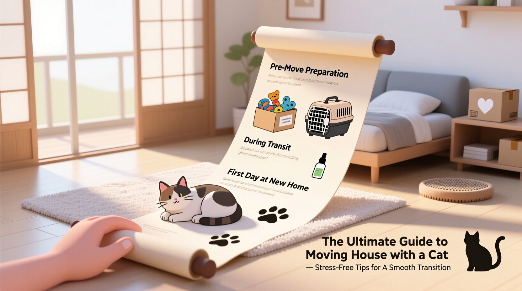 the ultimate guide to moving house with a cat stress free tips for a smooth transition