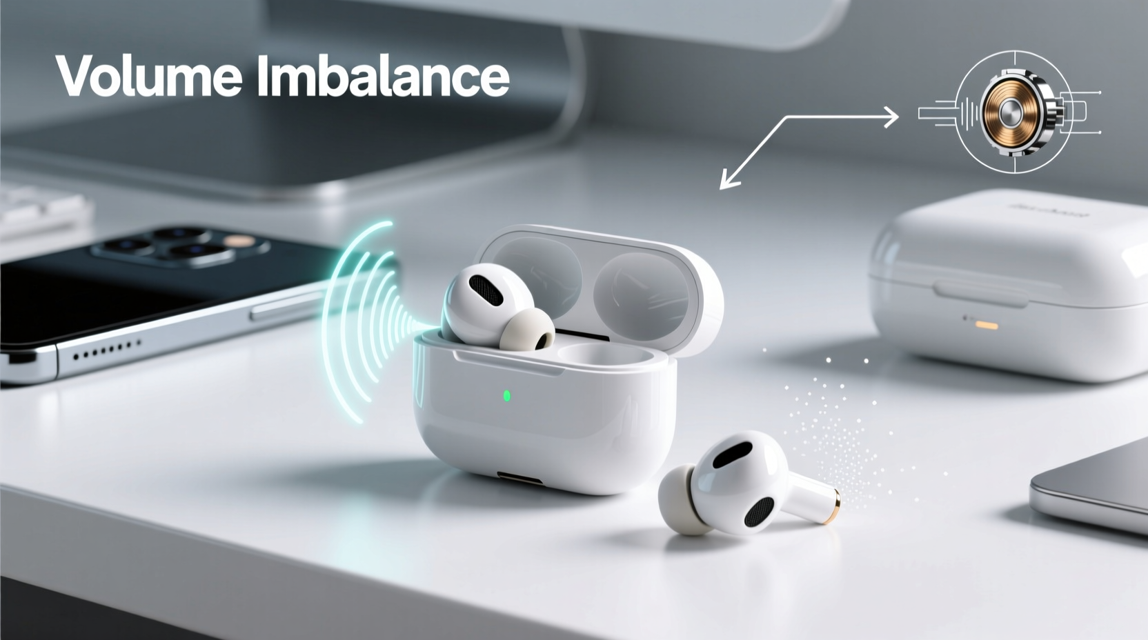 one airpod louder than the other troubleshooting solutions