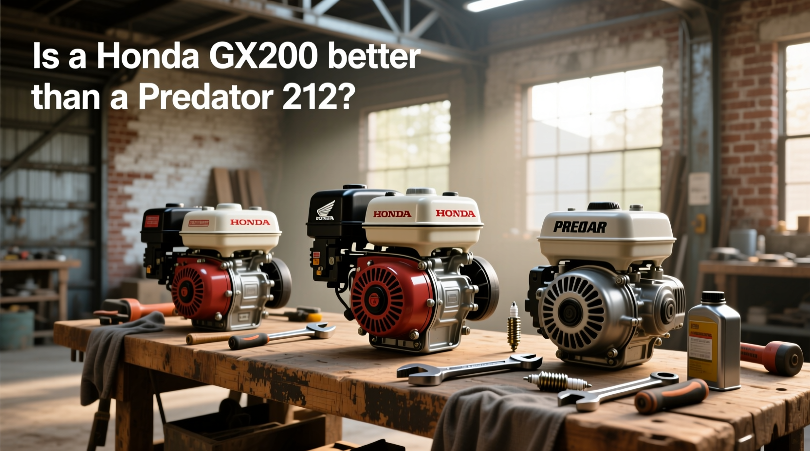 How to Choose Honda GX200 vs Predator 212: Buying Guide