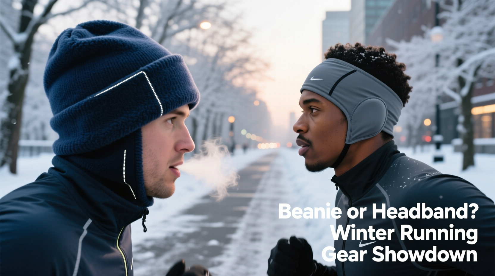 beanie or headband for running in winter does it even matter