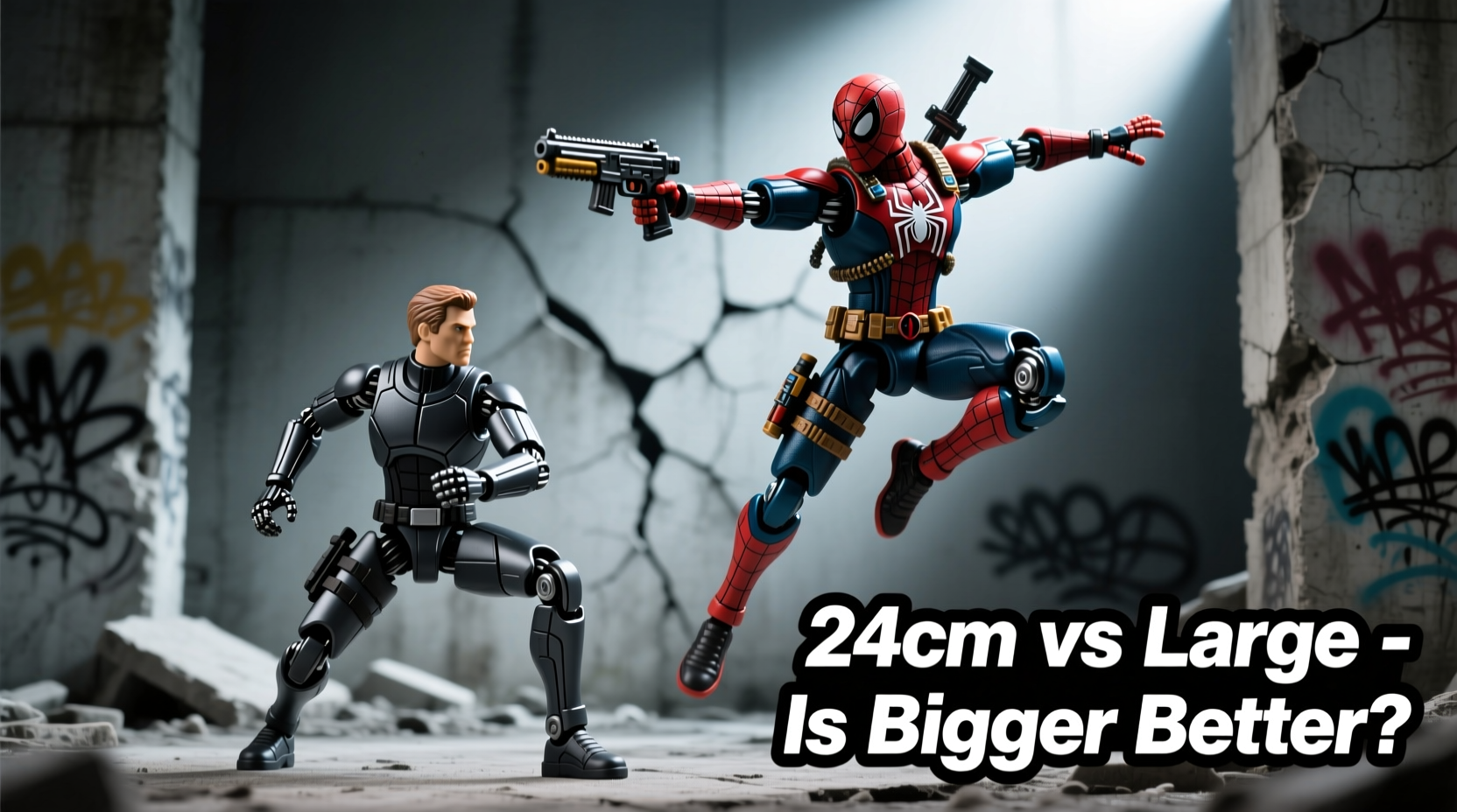 is a bigger action figure really worth it 24cm vs large
