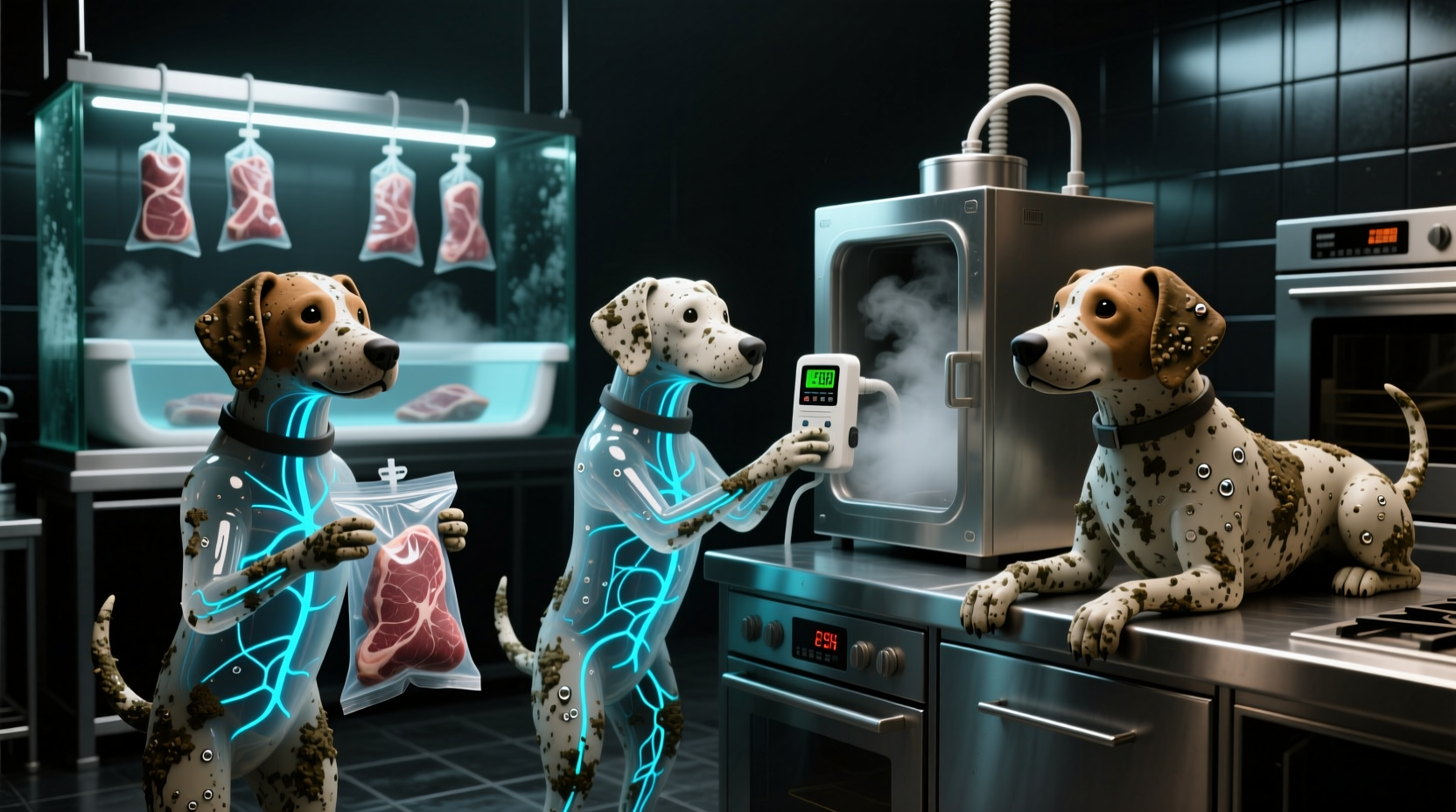 make your own dirty water dogs with a sous vide setup