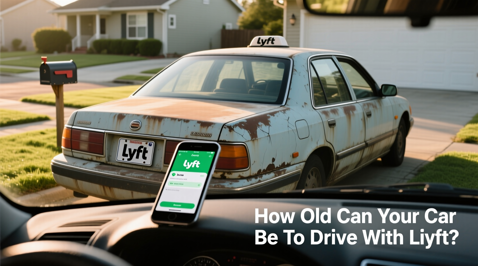 how old can your car be to drive with lyft