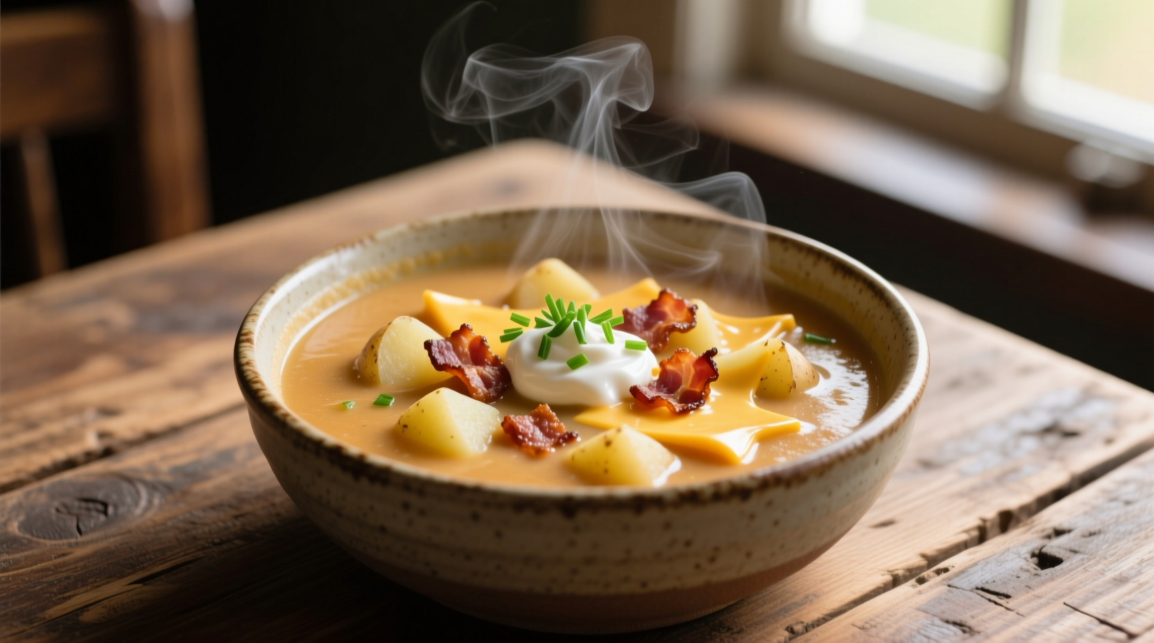Perfect Cheddar Bacon Potato Soup Recipe: Creamy & Flavorful