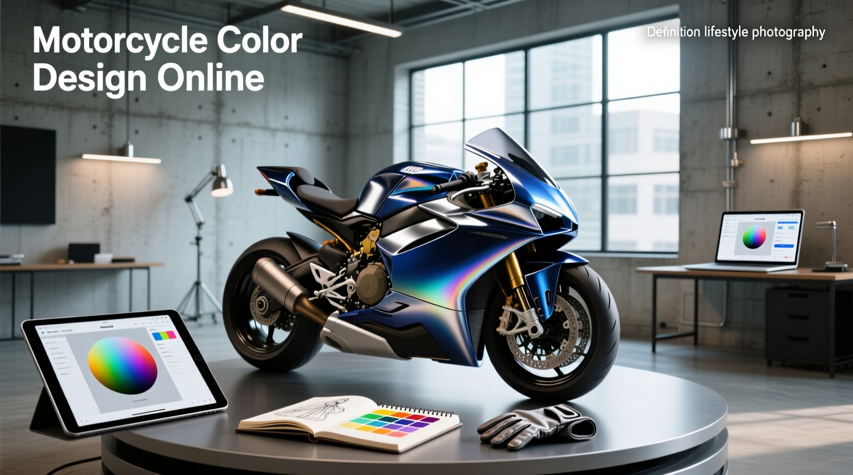 How to Customize Motorcycle Color and Design Online