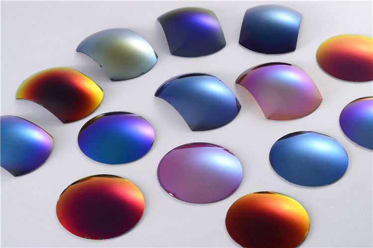 太阳镜镜片bsi iso制造商聚碳酸酯revo镜uv420运动镜片