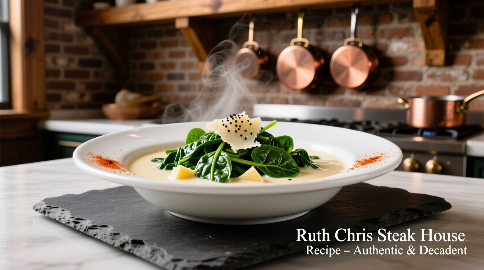 Authentic Ruth's Chris Creamed Spinach Recipe Recreation