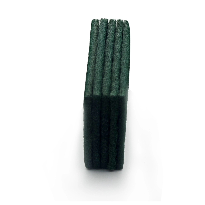 Kitchen  heavy duty cleaning pad abrasive nylon green scouring pad sheets Durable  Cleaning sponge Scourer for Washing Dish