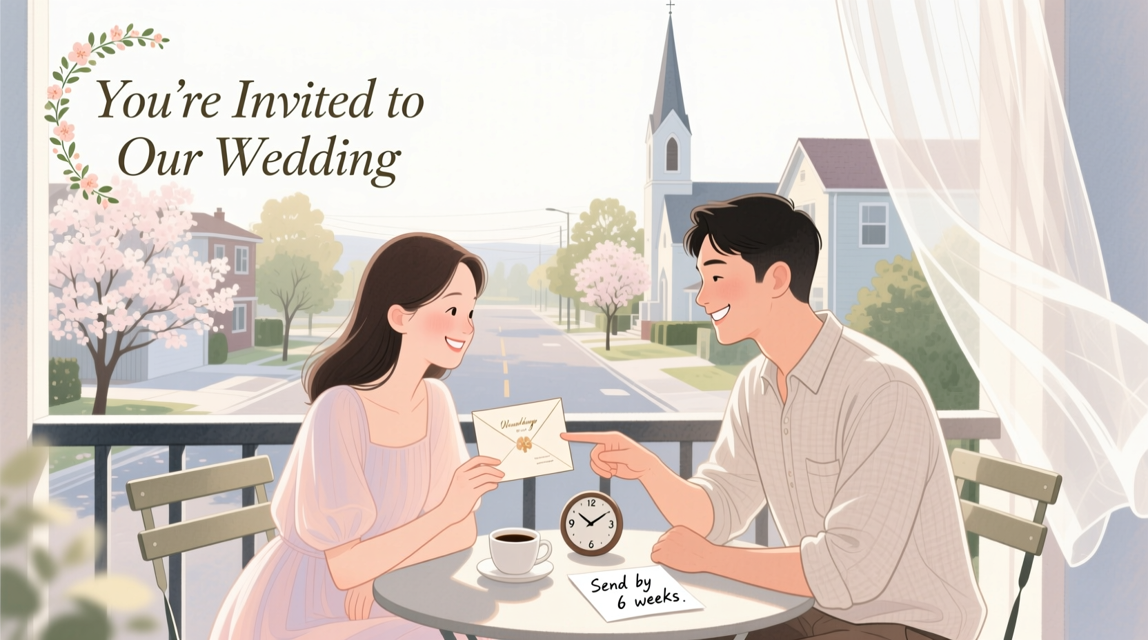how early do you send out wedding invitations