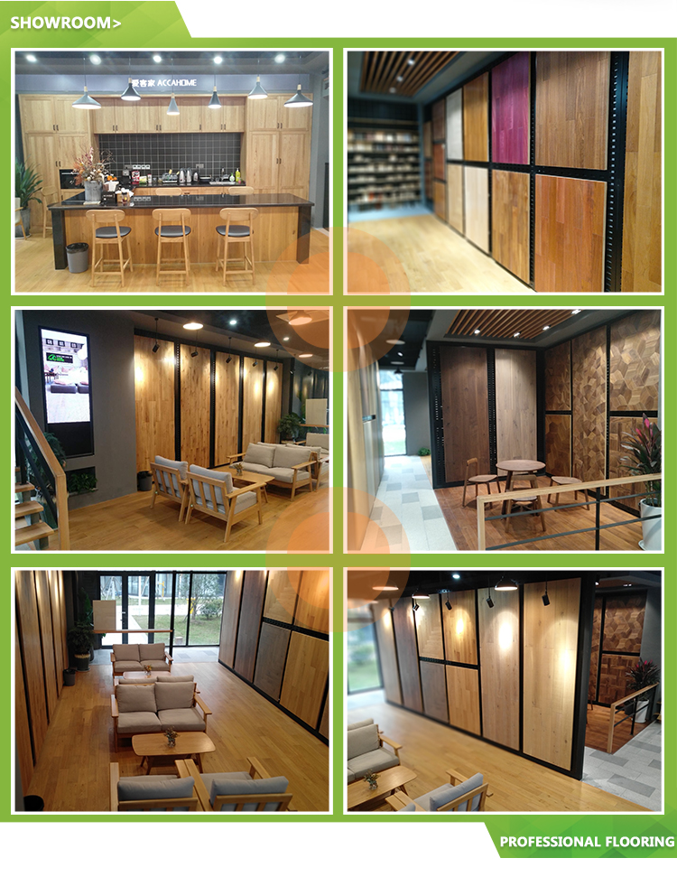 High quality multi-layer white oak white gray engineered hardwood flooring