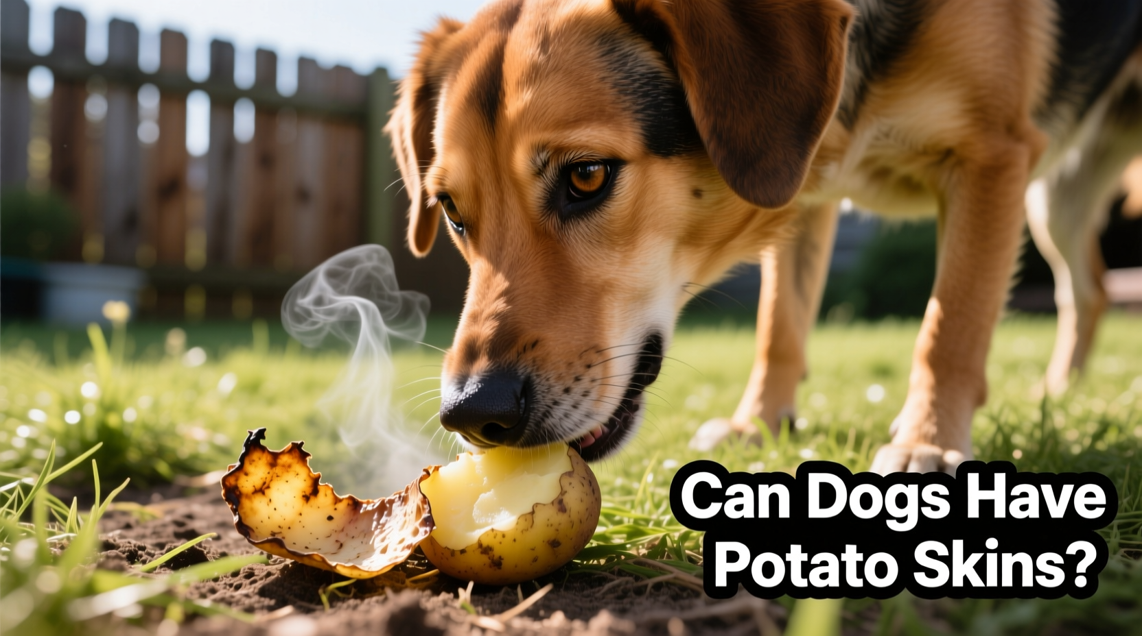 can dogs have potato skins