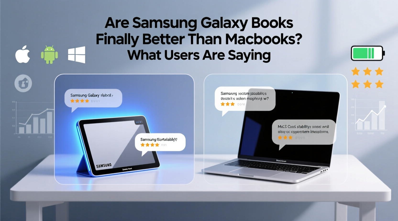 are samsung galaxy books finally better than macbooks what users are saying