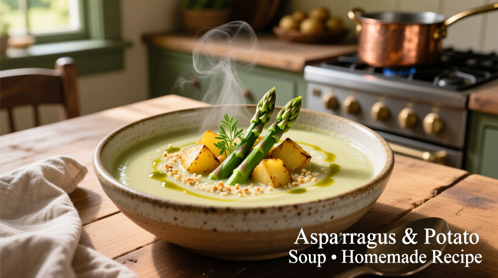 Creamy Asparagus Soup with Potatoes: Perfect Spring Recipe