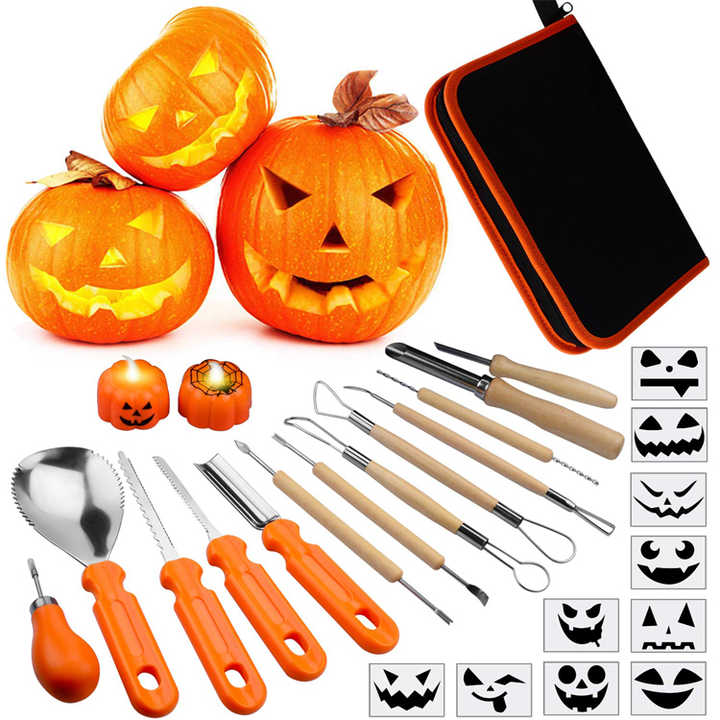 Piques à Fruits Halloween VYNZOR - 32 Pièces Avec Motifs Citrouille, Fantôme, Chauve-souris Pour Décorer Buffets Et Goûters