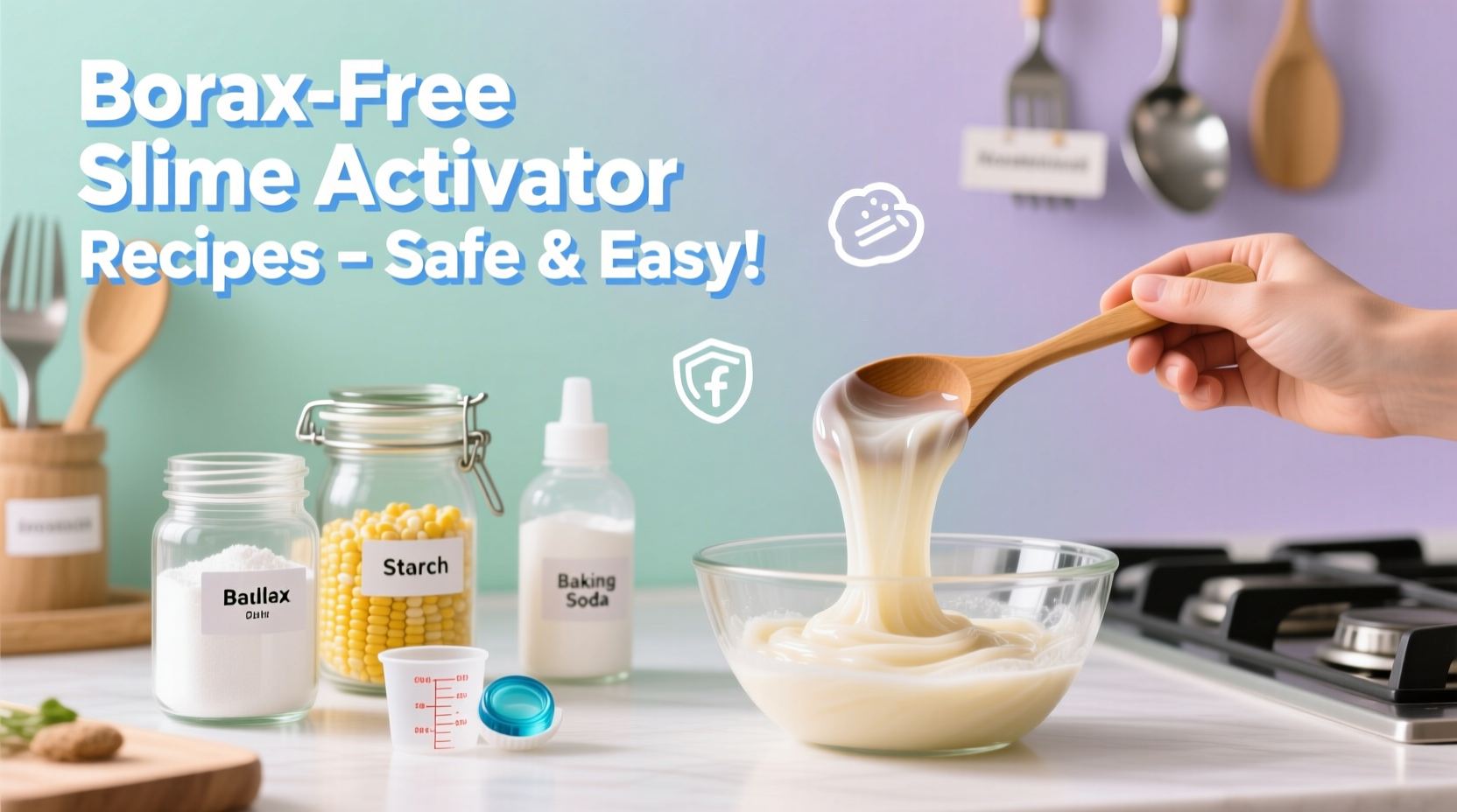 diy slime activator recipes how to make safe and borax free solutions at home
