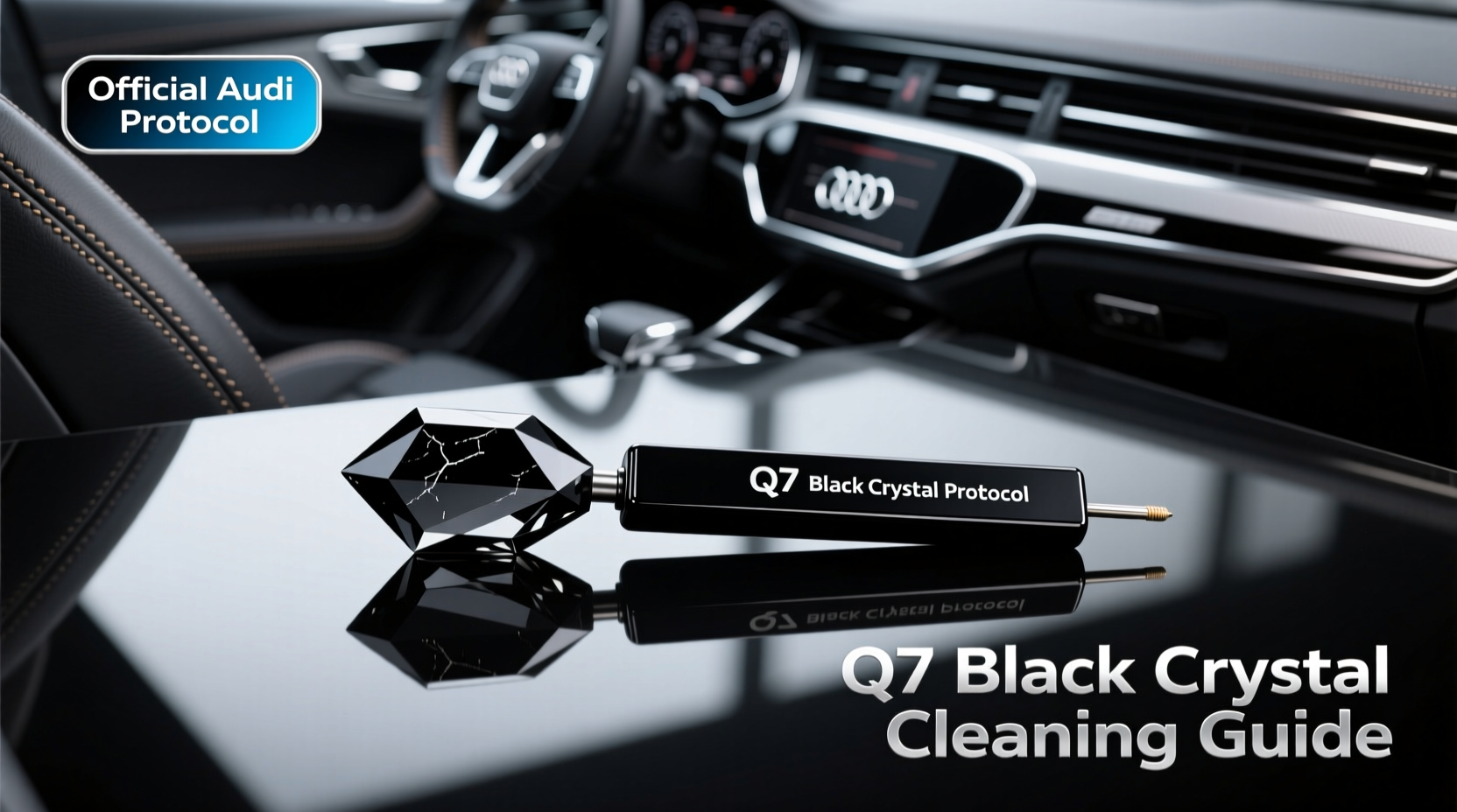 q7 black crystal cleaning guide