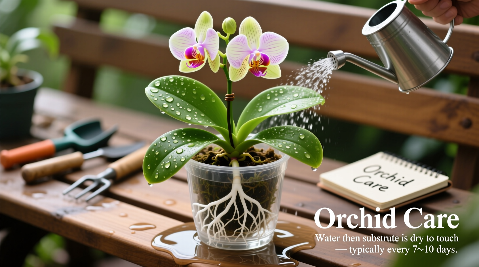 How to Water Orchid Plants Properly