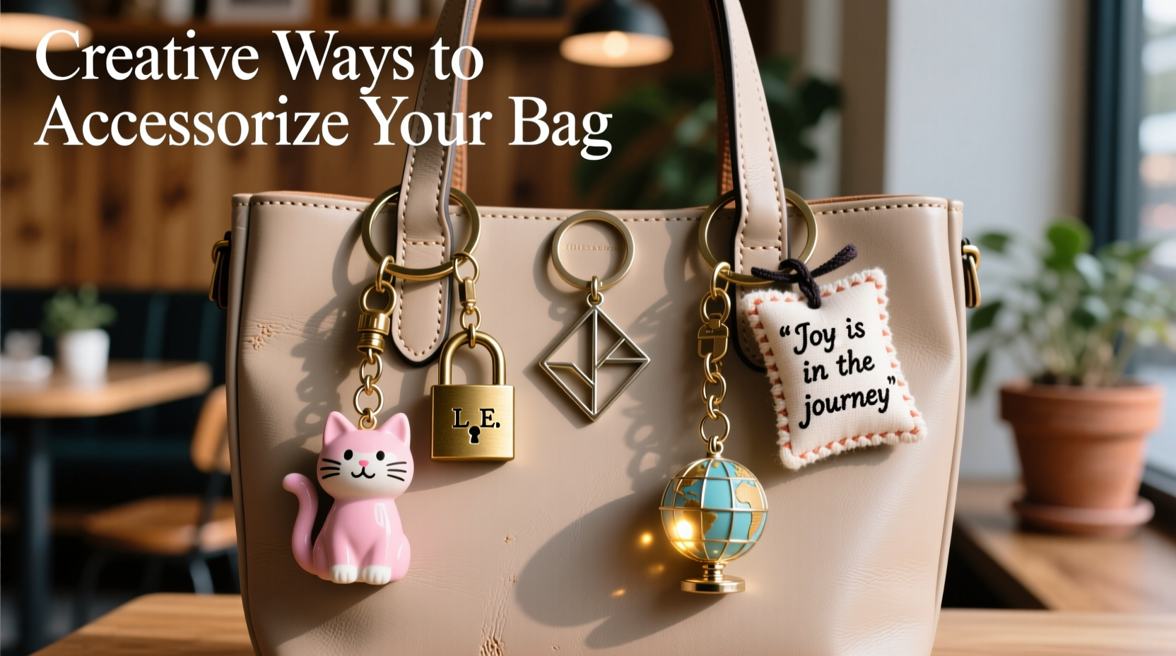 creative ways to accessorize your bag with keychains for a personalized look 2