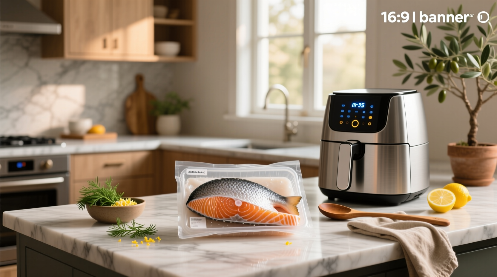 air fry salmon from frozen