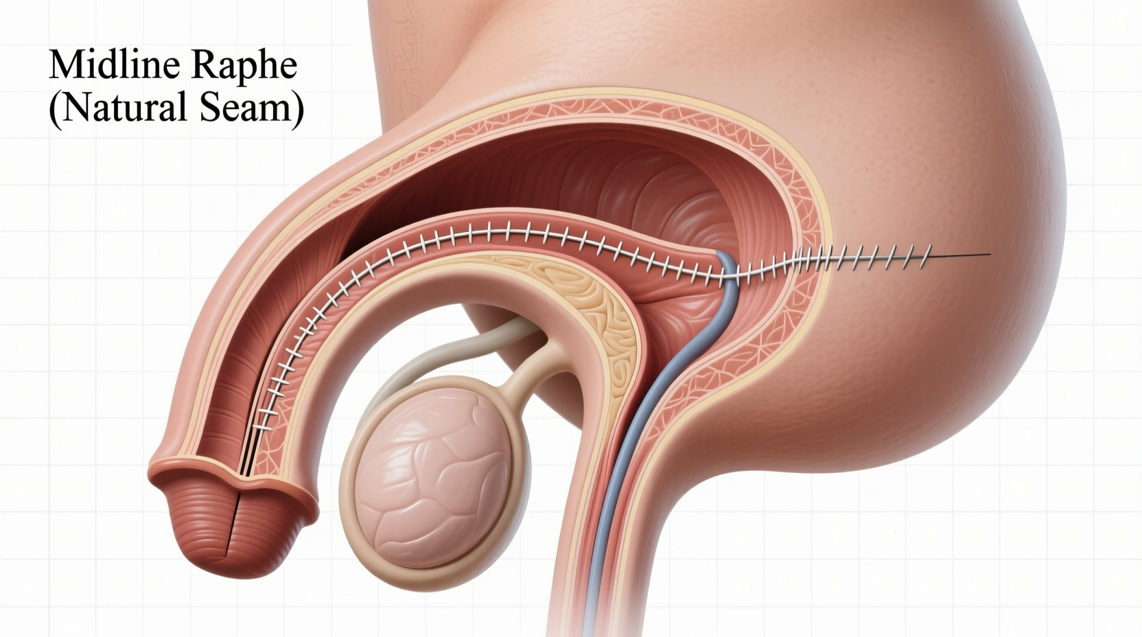 why do i have a seam on my balls understanding the stitch line