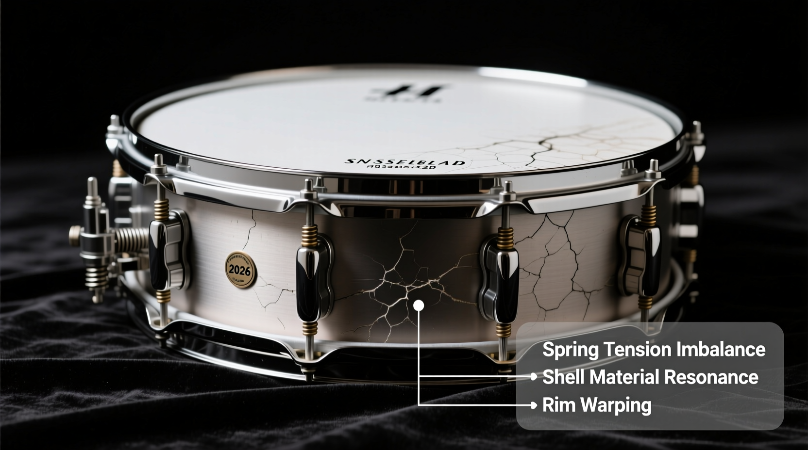 Why Your Slim Snare Drum Won’t Tune Evenly Across Lugs (and How Spring Tension, Shell Material, and Rim Warping Cause It in 2026)