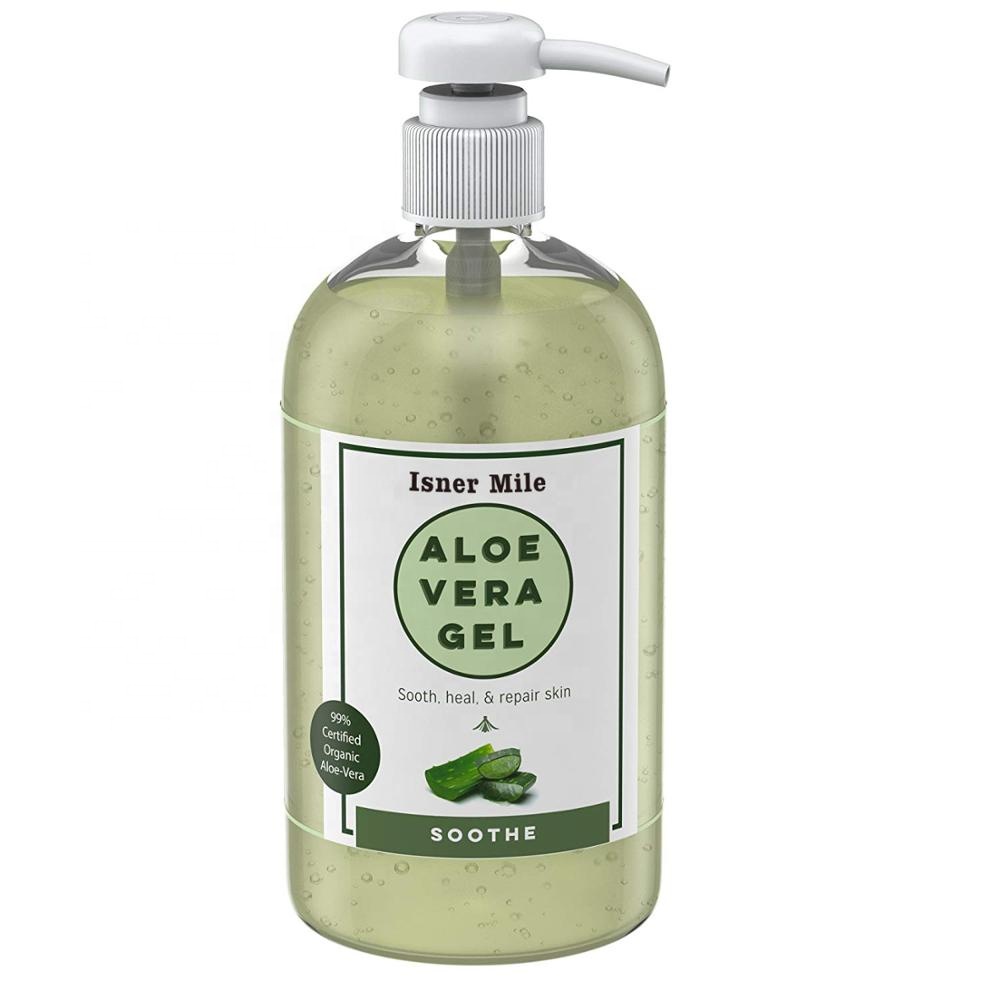 OEM/ODM Private Label Aloe Vera Gel for Sun Skin Care Aloe Vera Gel for Soothes and Repairs