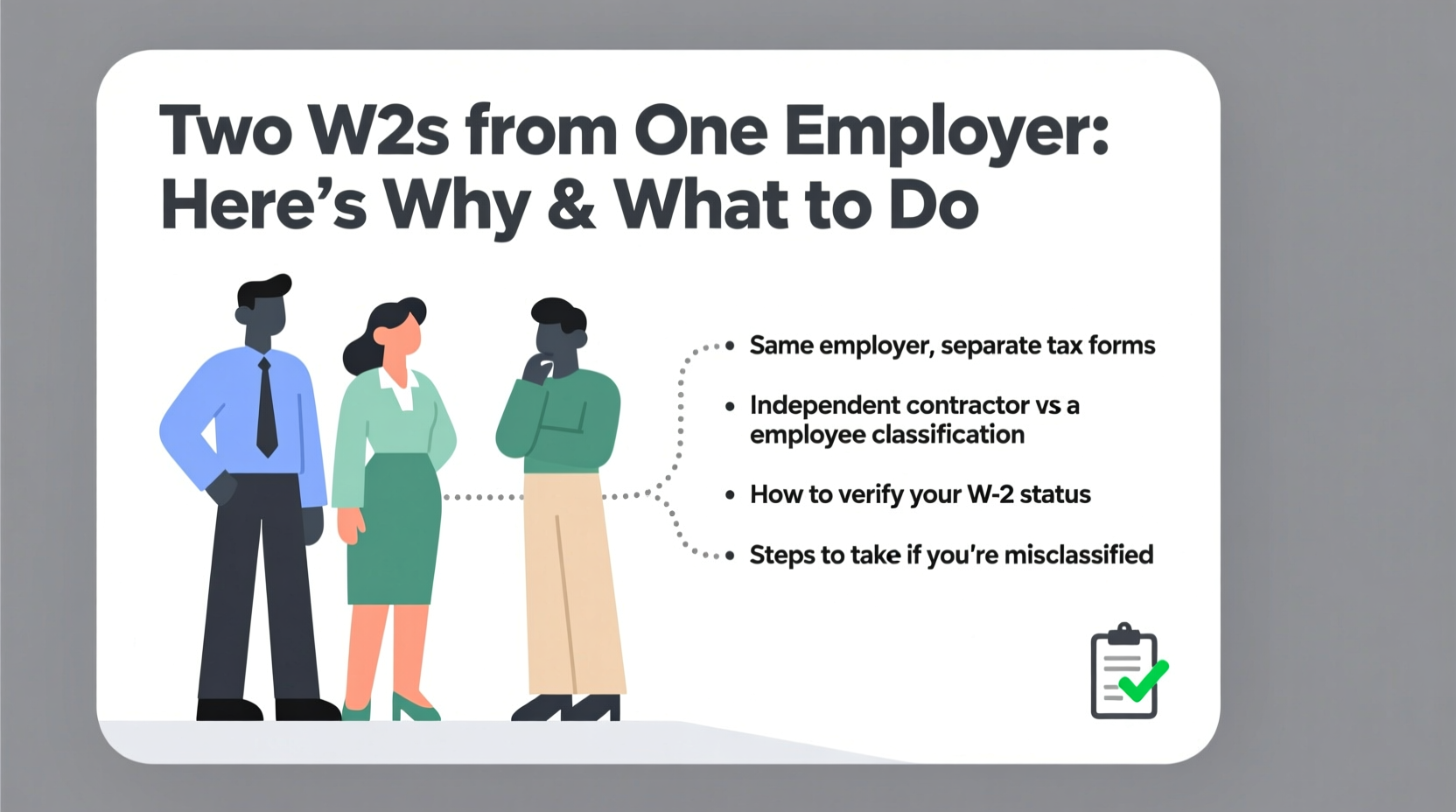 two w2s from one employer heres why what to do
