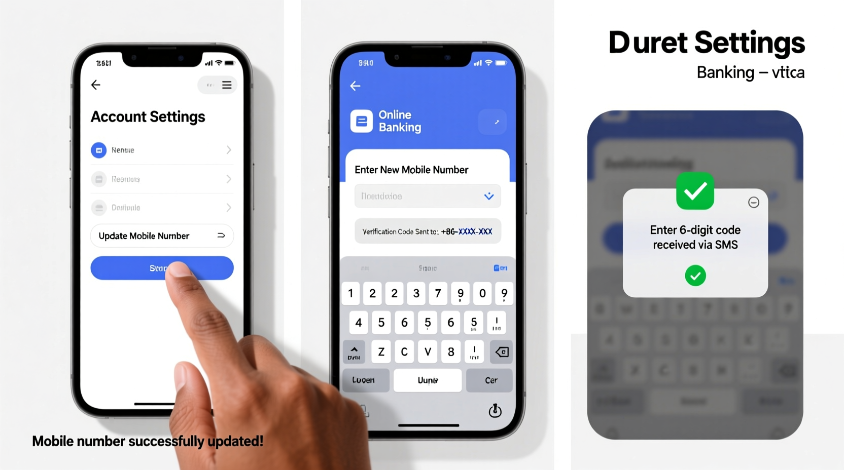 how to easily update your mobile number for online banking a step by step guide