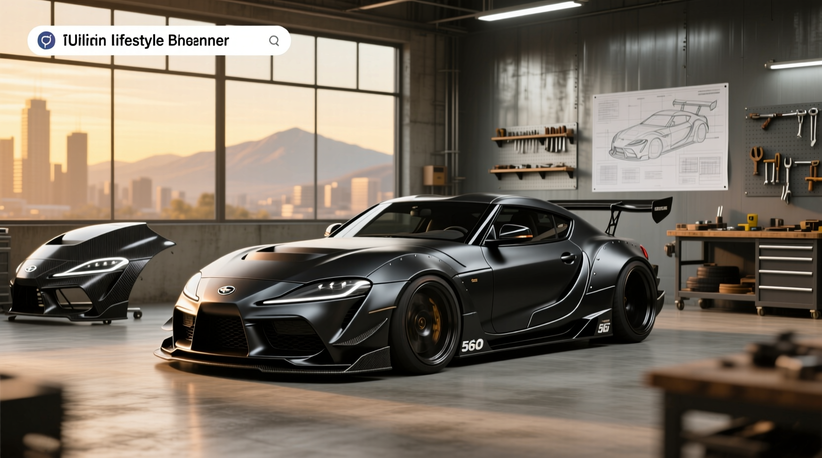 560 sec wide body kit guide fitment info