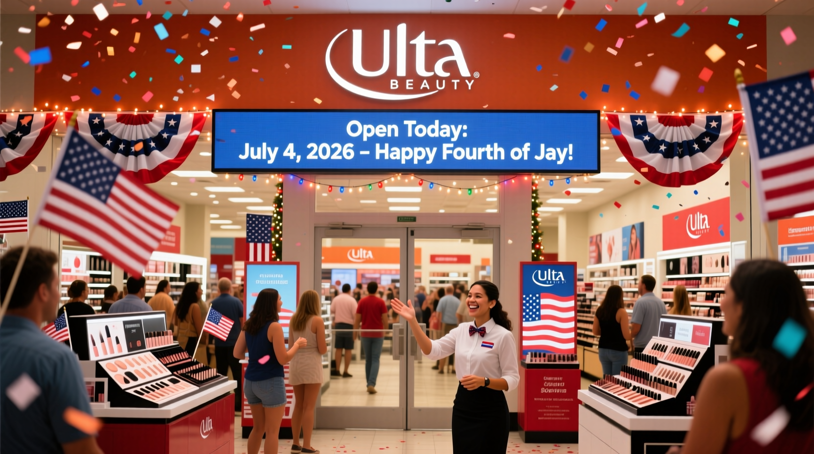 is ulta open on july 4th 2026