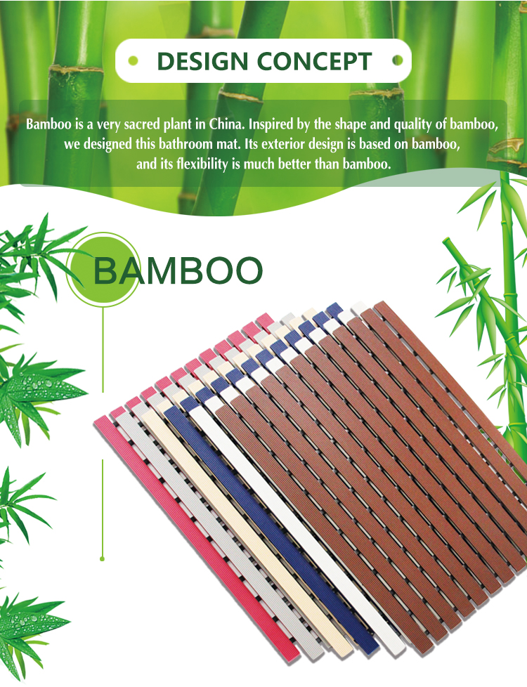 China Manufacturer silicone bathroom corner plastic thick shower mat full body spa bath pillow mat(图2)