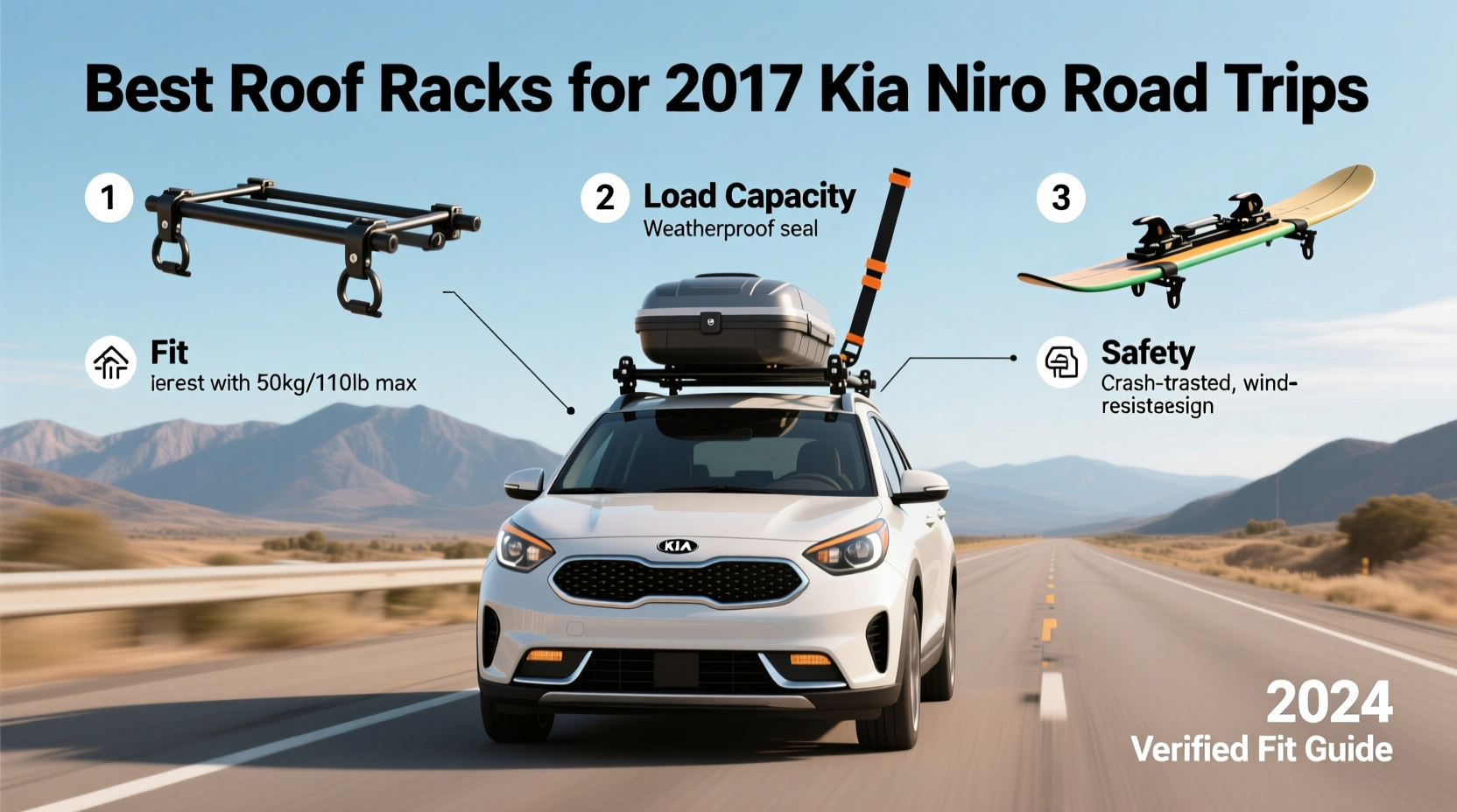 niro 2017 roof rack road trips