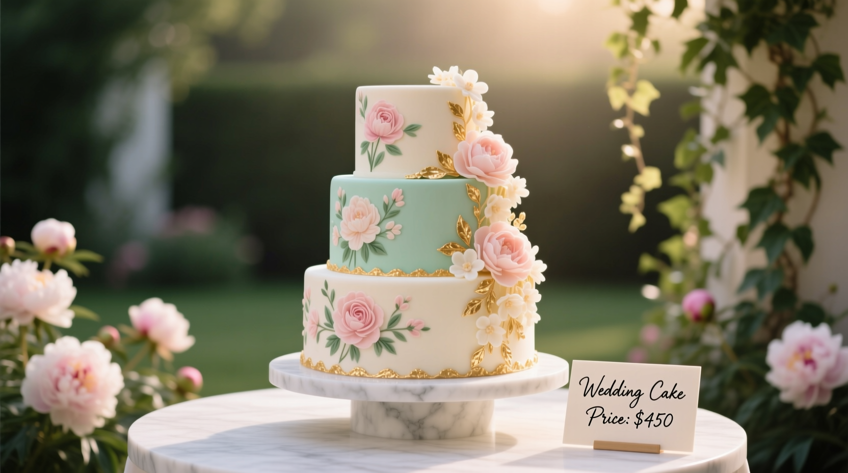 how much is wedding cake