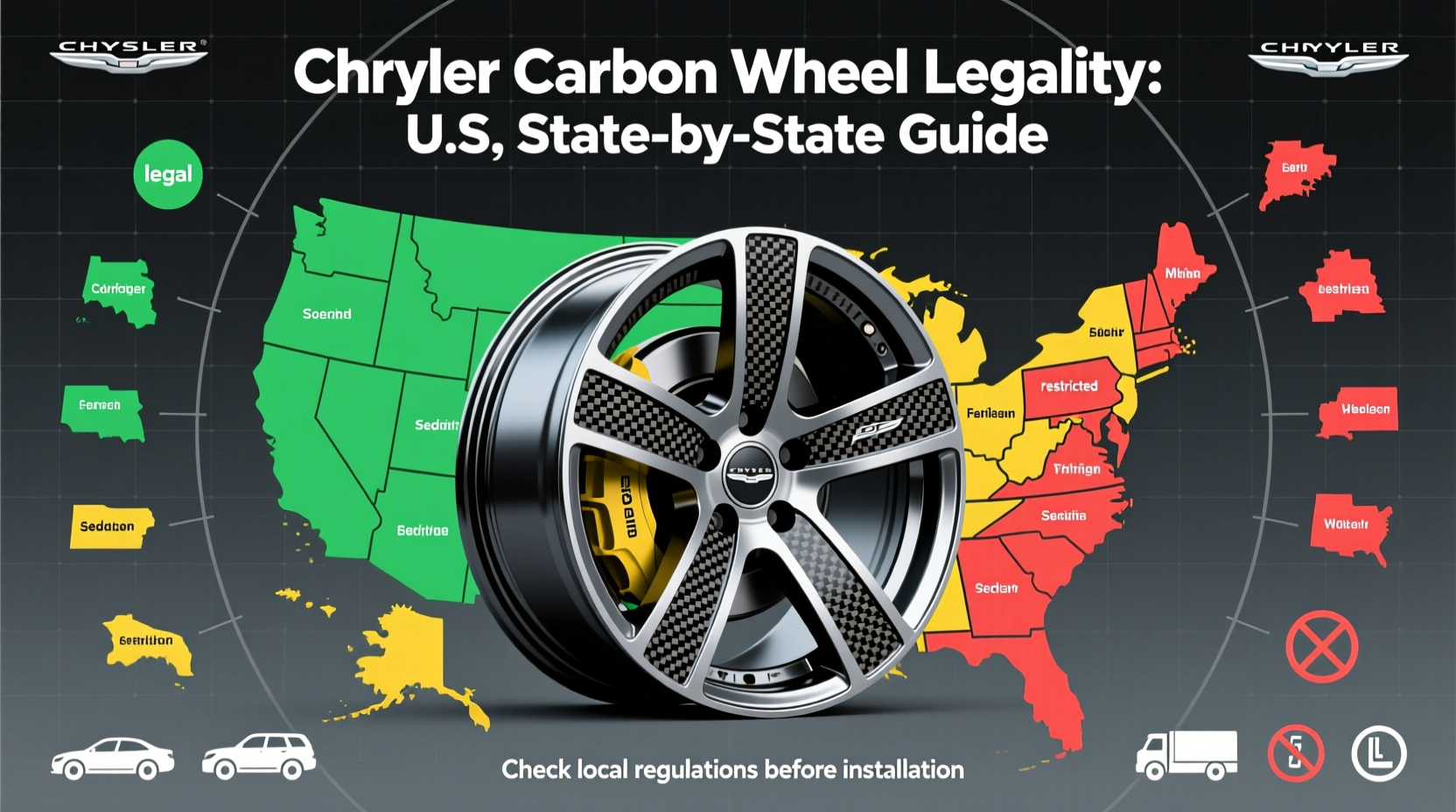 chrysler carbon wheel legality