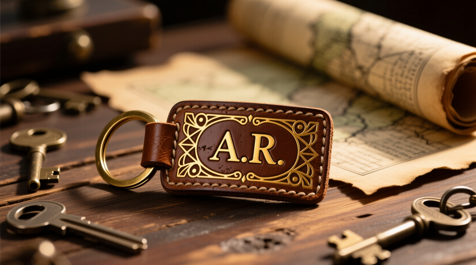 creative ways to personalize a keyring with initials for a unique touch