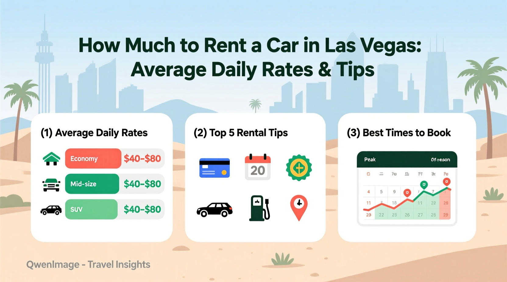 how much to rent a car in las vegas