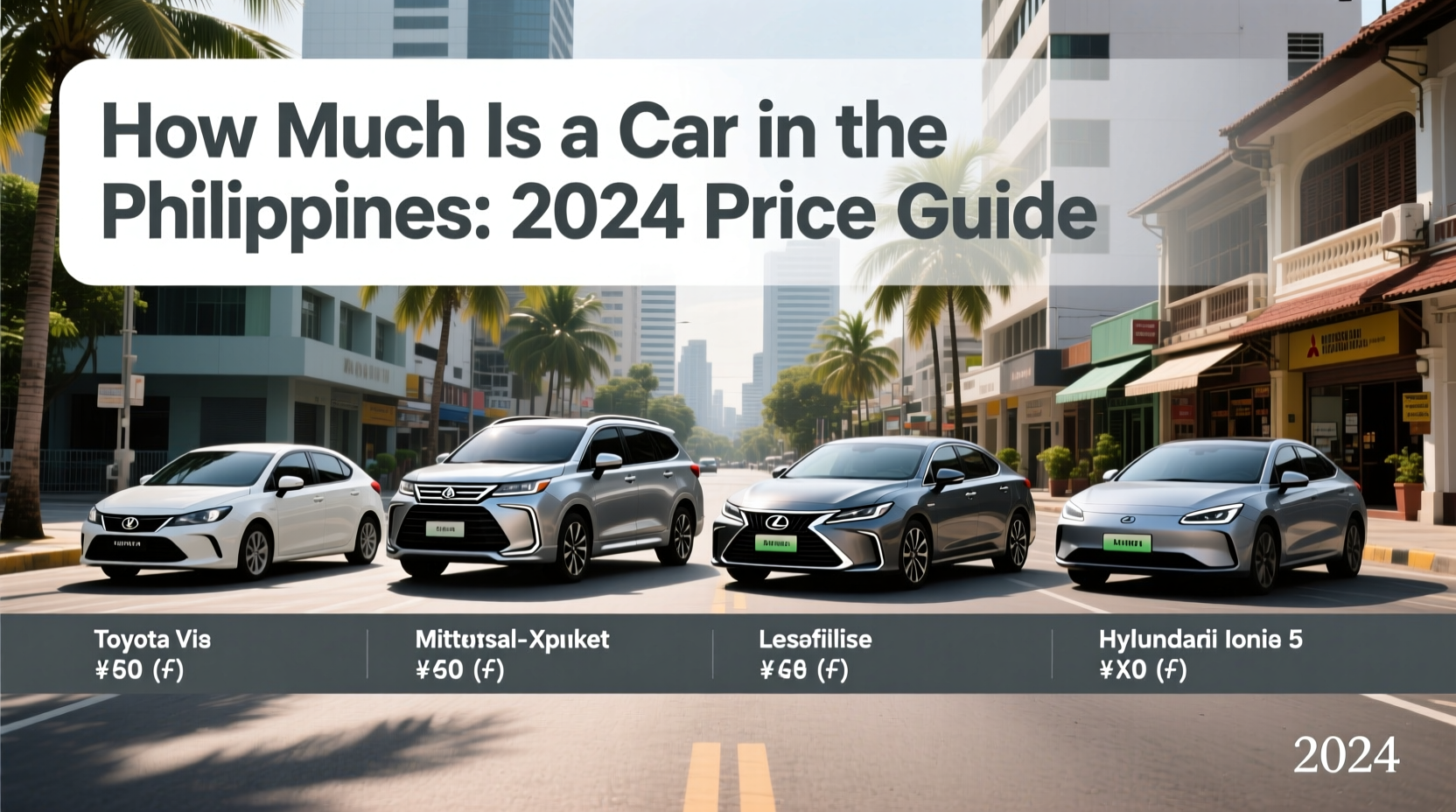 how much is a car in the philippines