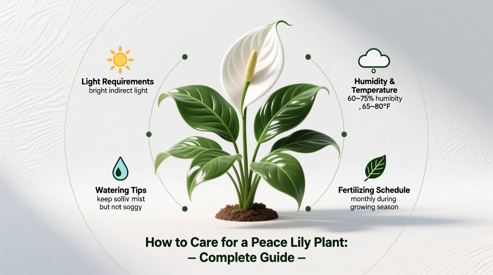 How to Care for a Peace Lily Plant: Complete Guide