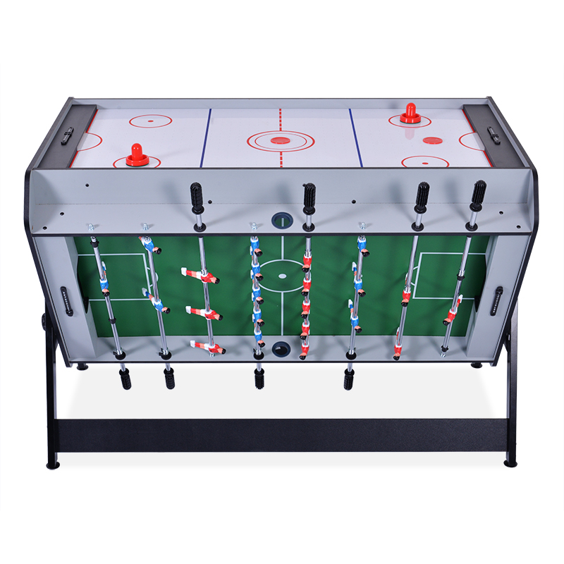 4フィート屋内スポーツ3in1回転式ビリヤード台、サッカーゲーム