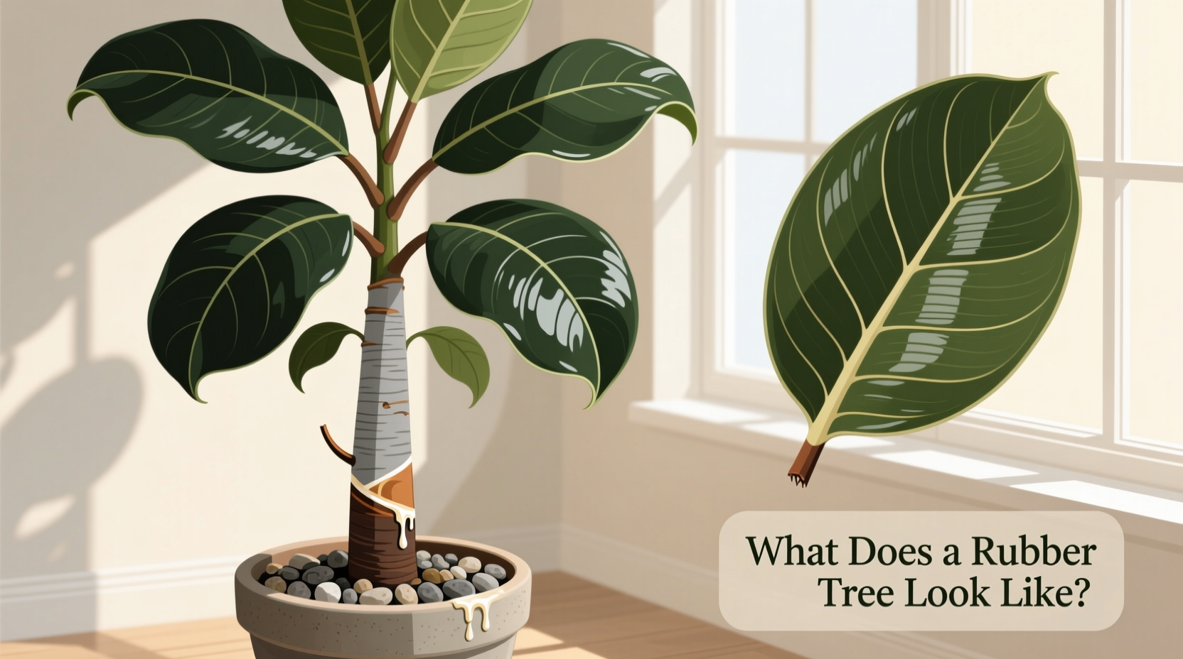 What Does a Rubber Tree Look Like? Visual Guide