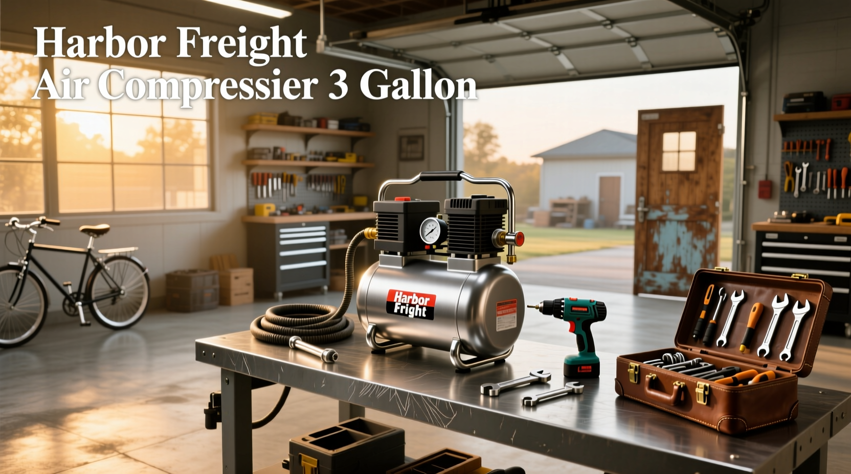 What to Know About the Harbor Freight Air Compressor 3 Gallon