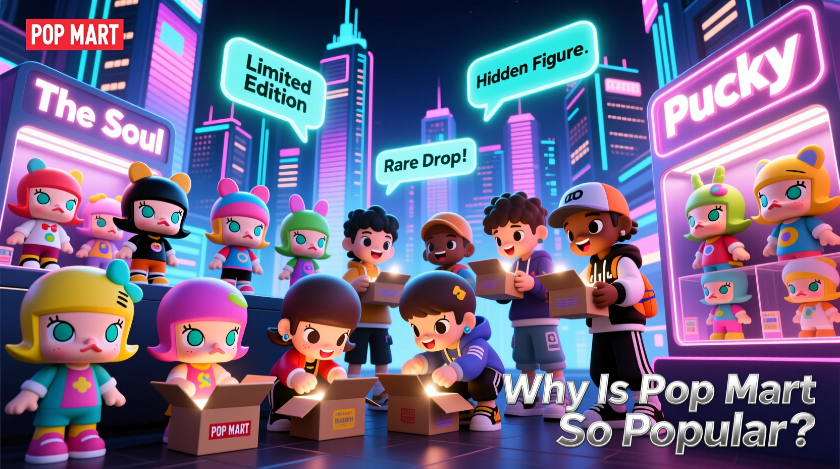 why is pop mart so popular